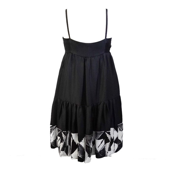 FENDI Black Silk Sequin Embellished Dress - RARE - Picture 3 of 6